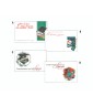 Buste e Biglietti Visita Laurea 4sog 100+100 pezzi