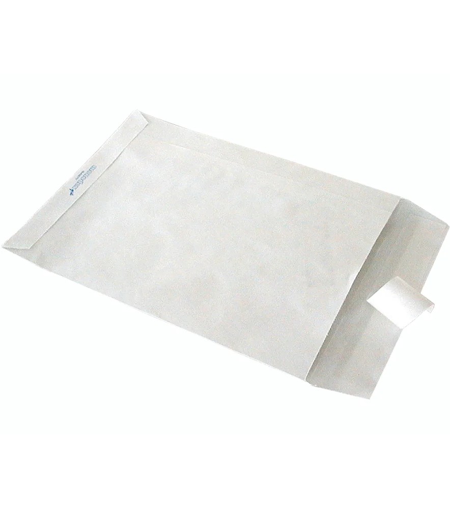 25 Buste Sacco con interno coprente Biancotaglio Quadro Adesiva