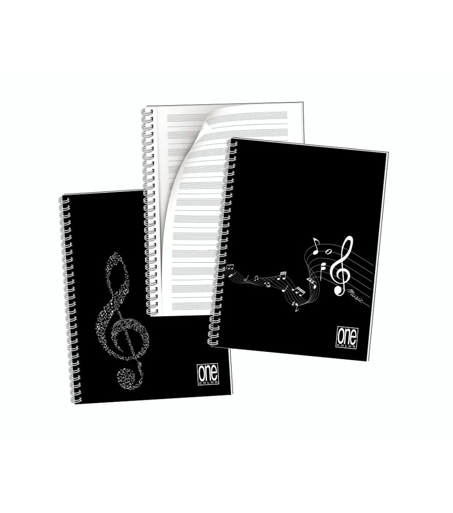 Maxi Quaderno Musica Spiralato Ppl