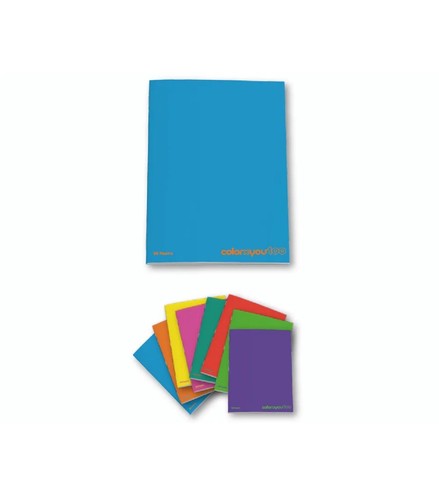 Maxi Quaderno Colorxyou 100 Alta Foliazione 96 pagine 100gr P.m.
