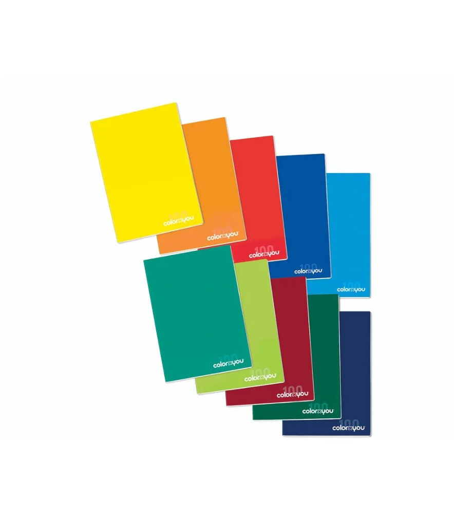 Maxi Quaderno Colorxyou Lucida 80 pagine 80gr Punto Metallico Bia