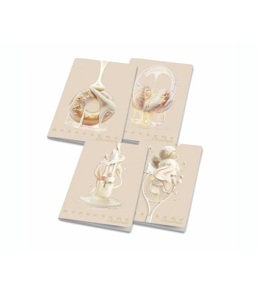 Maxi Quaderno White Chocolate 36 pagine 100gr Punto Metallico