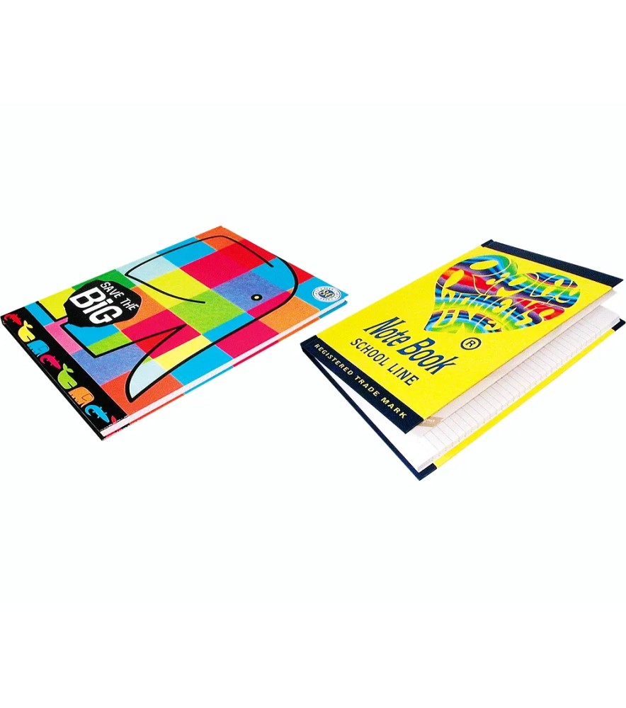 Maxiquaderno Cartonato Cartonata 288 pagine 60gr Filo Refe Bianca
