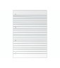Ricambi Quaderno 150x210mm Bianco 40 fogli 80gr
