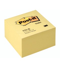 Cubo Post-it Giallo 450 fogli