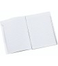 Rubrica Quaderno 120 pagine 60gr Punto Metallico Bianca 30 fogli