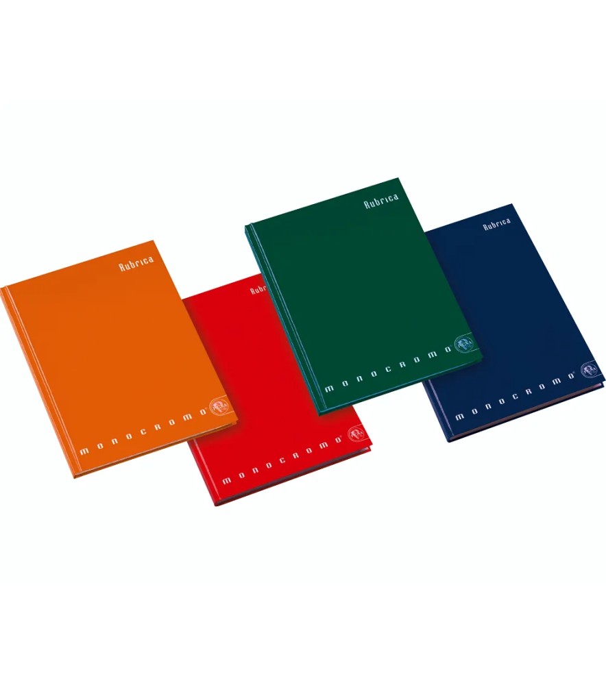 Rubrica Cartonata 96 pagine 80gr Filo Refe Bianca 48 fogli