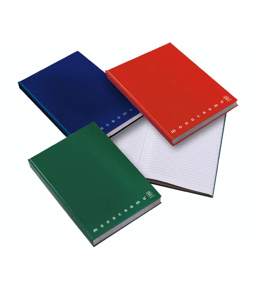 Registro Monocromo 384 pagine 80gr Filo Refe Bianca 192 fogli