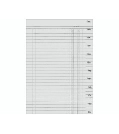 Scadenzario 170 x 240mm...