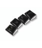 Diario Monocromo Black 12 Mesi 4 Fantasie Effetto Touch 320p