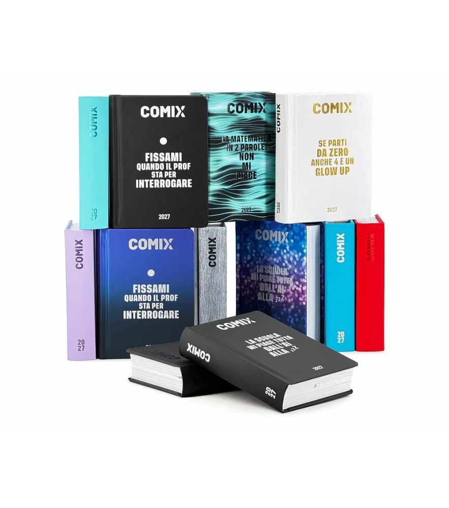 Diario Agenda Comix 2026/2027 Mini 576 pagine