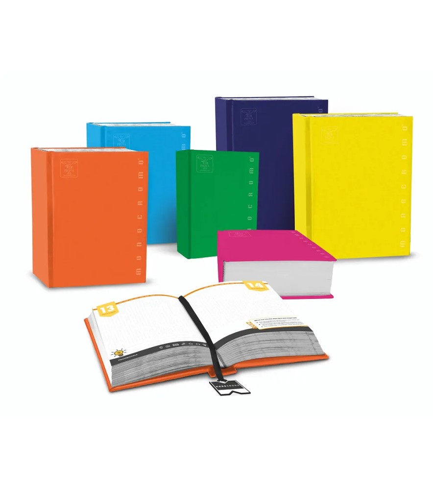Diario Cartonato Monocromo Original 448 pagine 16 Mesi Pocket