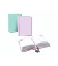 Diario Cartonato Monocromo Pastel 448 pagine 16 Mesi Pocket
