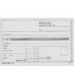 Blocco Ricevute Affitto 168...