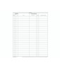 Registro delle Merci in Lavorazione 245 x 310mm 49 Pagine Nu