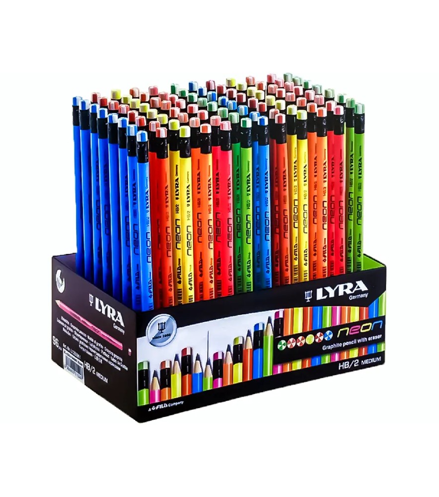 Matita Neon Tonda Expo 96 pezzi