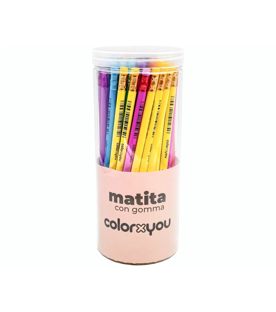 Matita in Grafite con Gomma Pastello