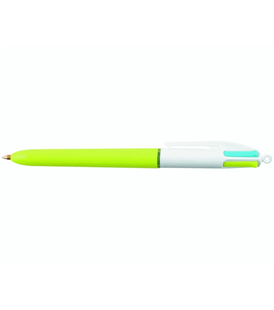 Penna a Sfera a Scatto 4 Colori Permanente