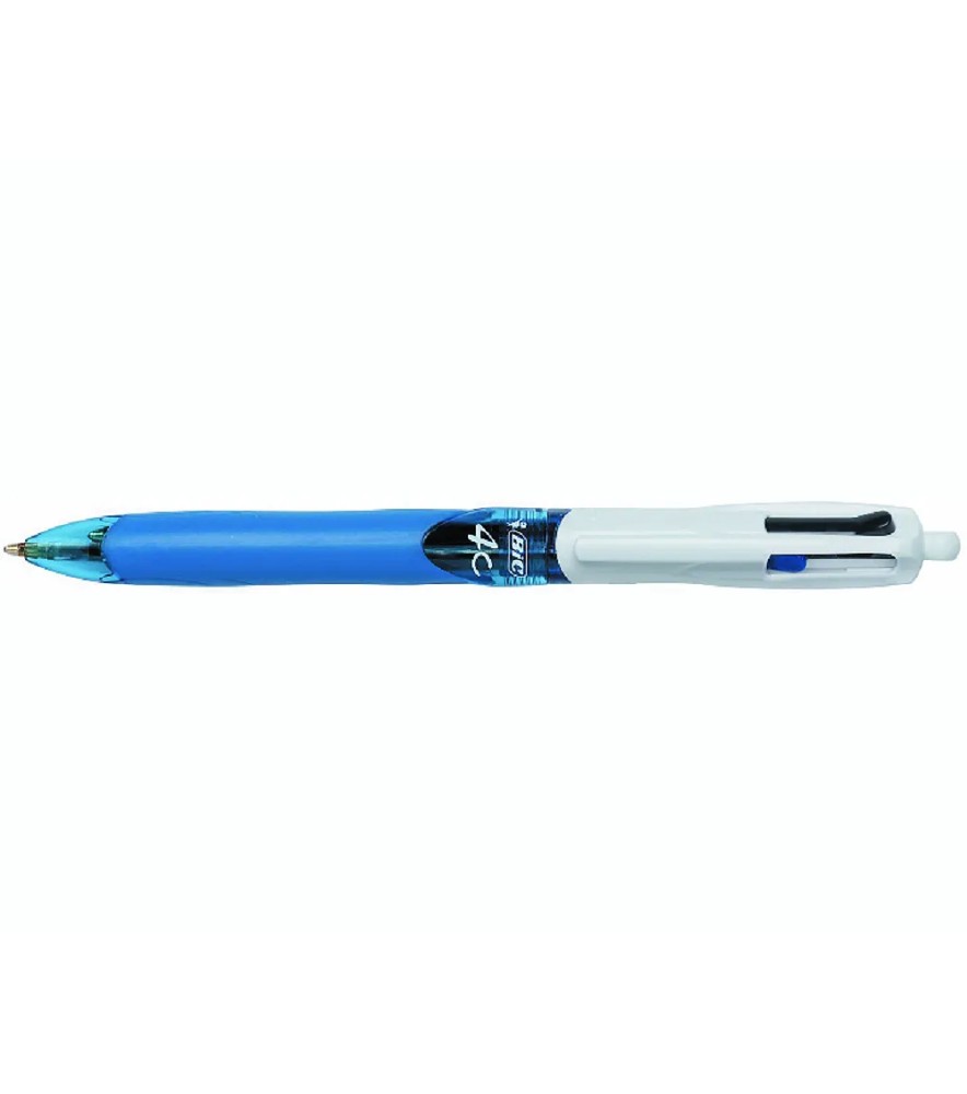 Penna a Sfera a Scatto 4 Colori Grip Permanente