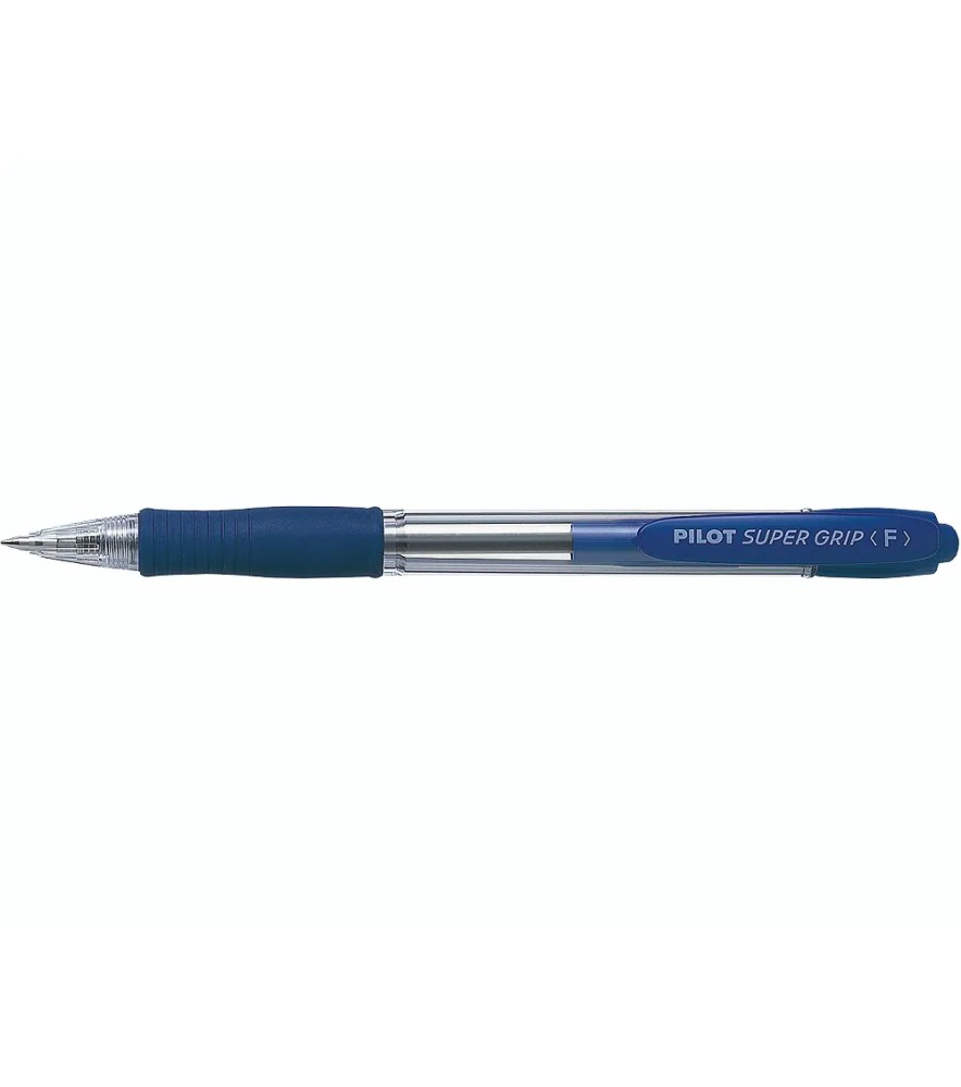 Penna a Sfera a Scatto Supergrip Permanente