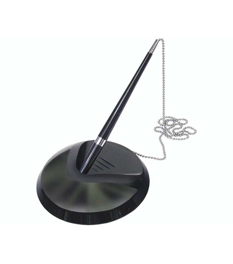 Penna a Sfera con Base e Catenella 60 Cm
