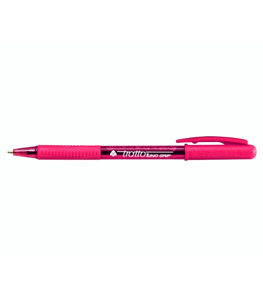 Penna a Sfera a Scatto Tratto 1 Grip Permanente