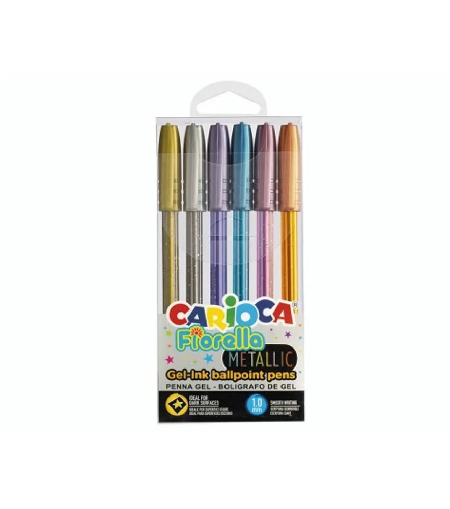 Penna a Sfera Fiorella Metallic