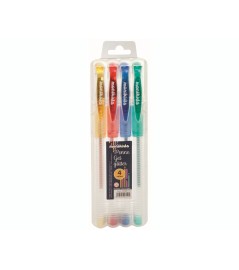 Penna Gel Glitterata