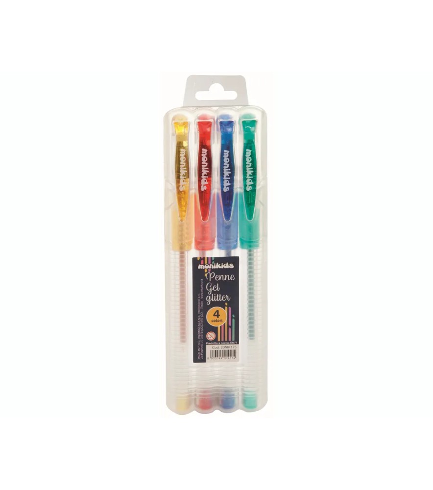 Penna Gel Glitterata