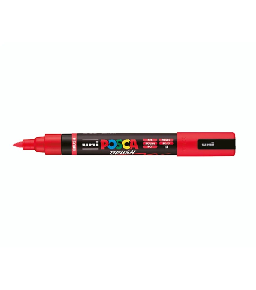 Pennarello Marcatore Uni Posca Brush Punta Media