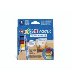 Marcatori Acrilici Acrilyc Paint Marker Punta Brush