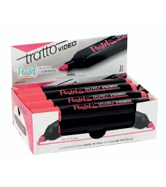 Evidenziatore a Penna Tratto Video Pastel
