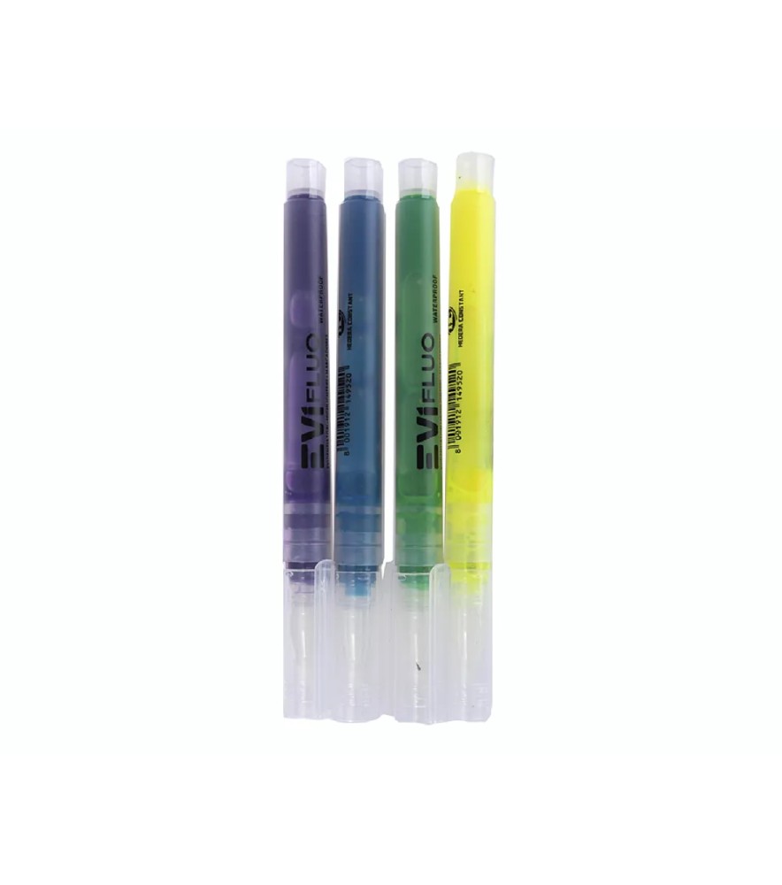 Evidenziatore a Penna Evi Fluo