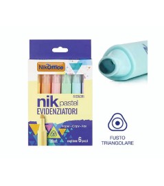 Evidenziatore Nik Fit Pastel