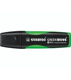 Evidenziatore Green Boss Punta Scalpello