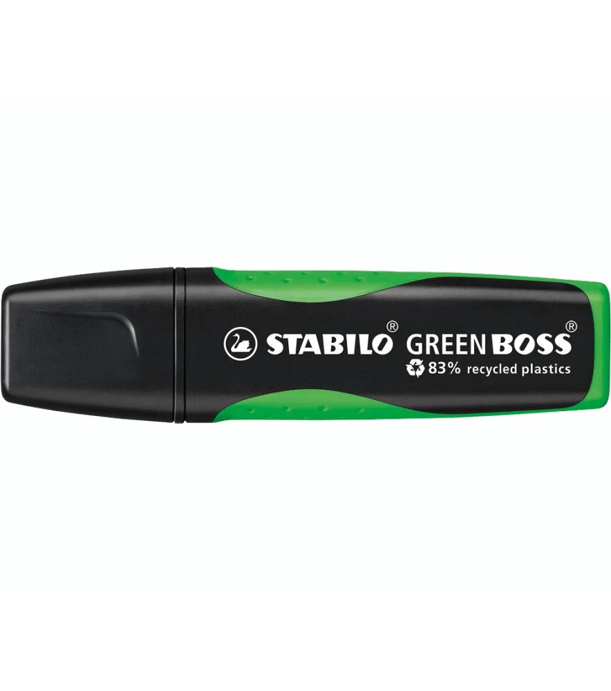 Evidenziatore Green Boss Punta Scalpello