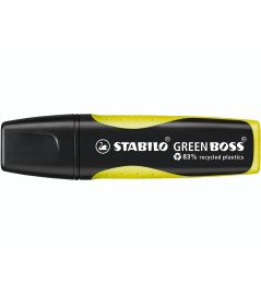 Evidenziatore Green Boss Punta Scalpello