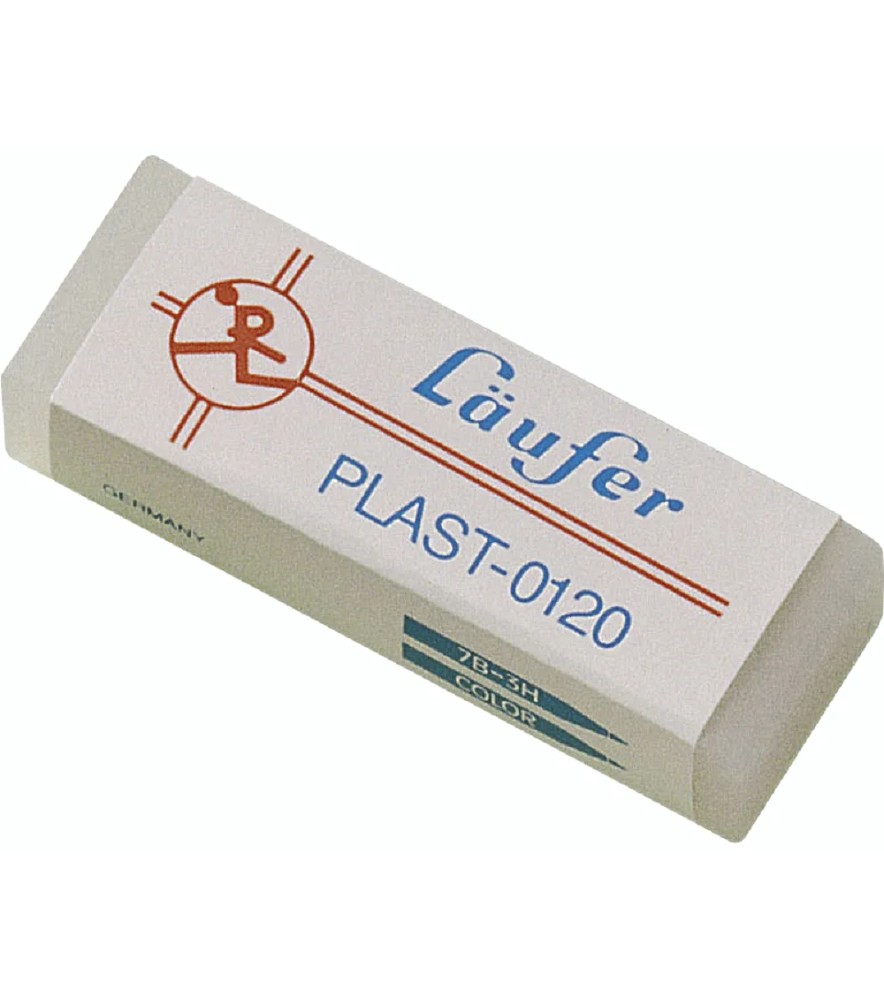 Gomma Plast Laufer per Penne Cancellabili Trasparente Rettan