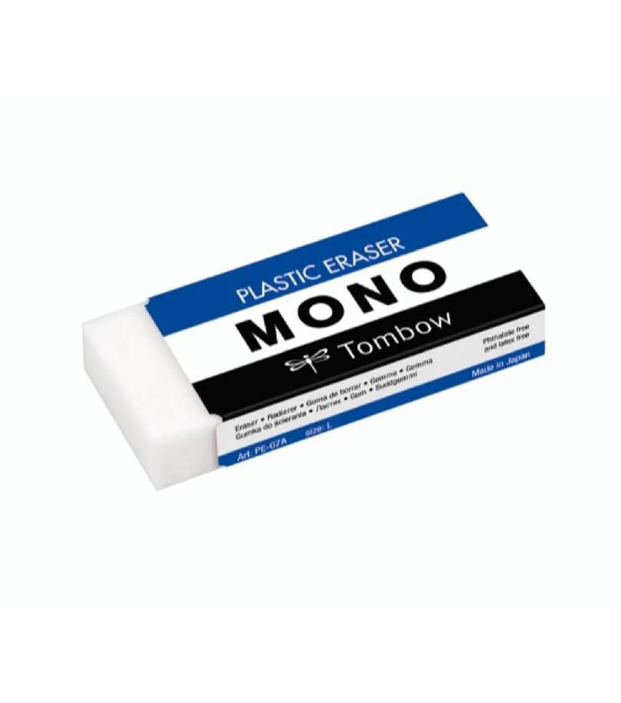 Gomma Mono Gigante Bianca Rettangolare