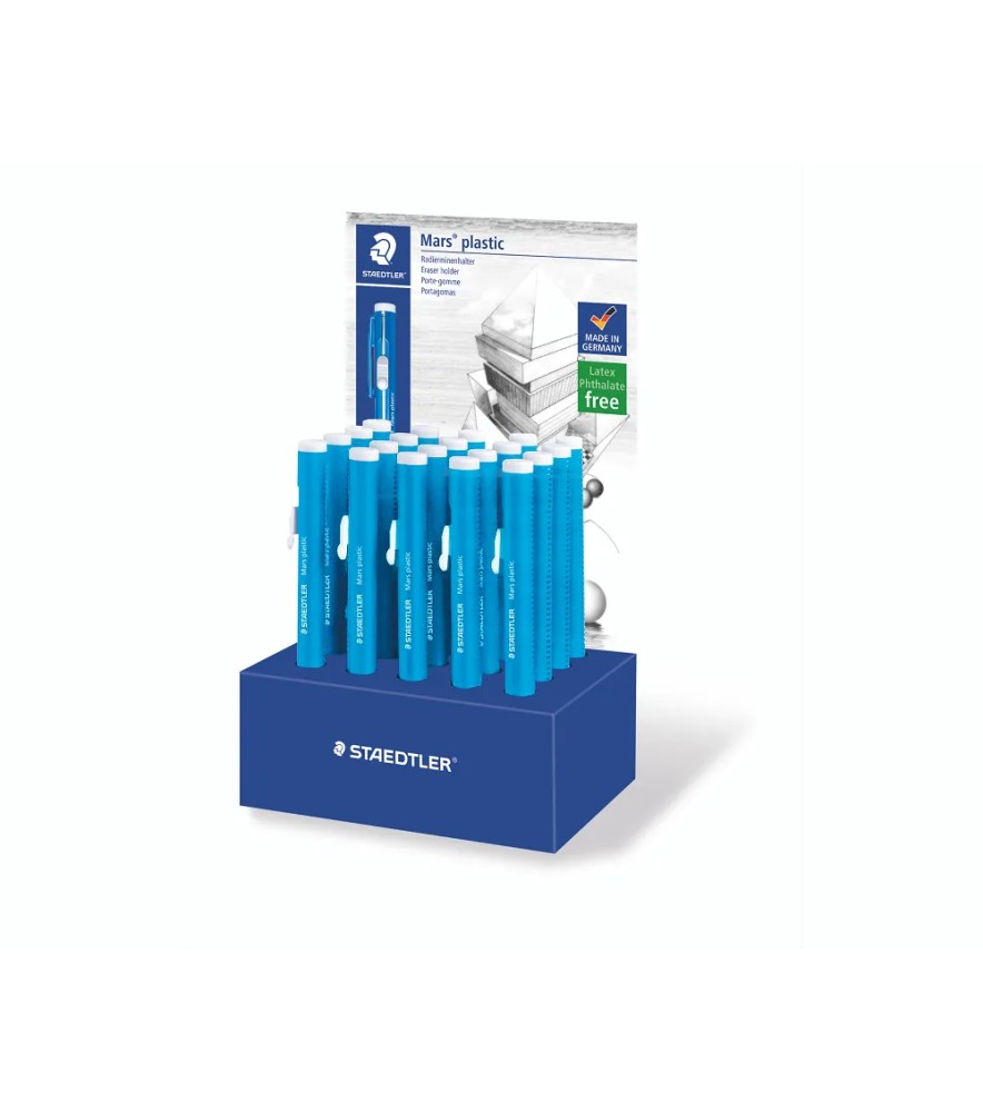 Gomma Mars Plastic 528 Bianco Portagomma