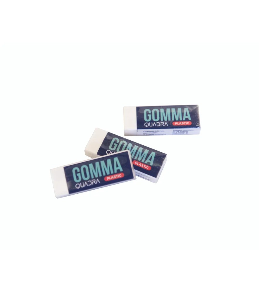 Gomma per Cancellare Top Quality Bianca Rettangolare con Pro