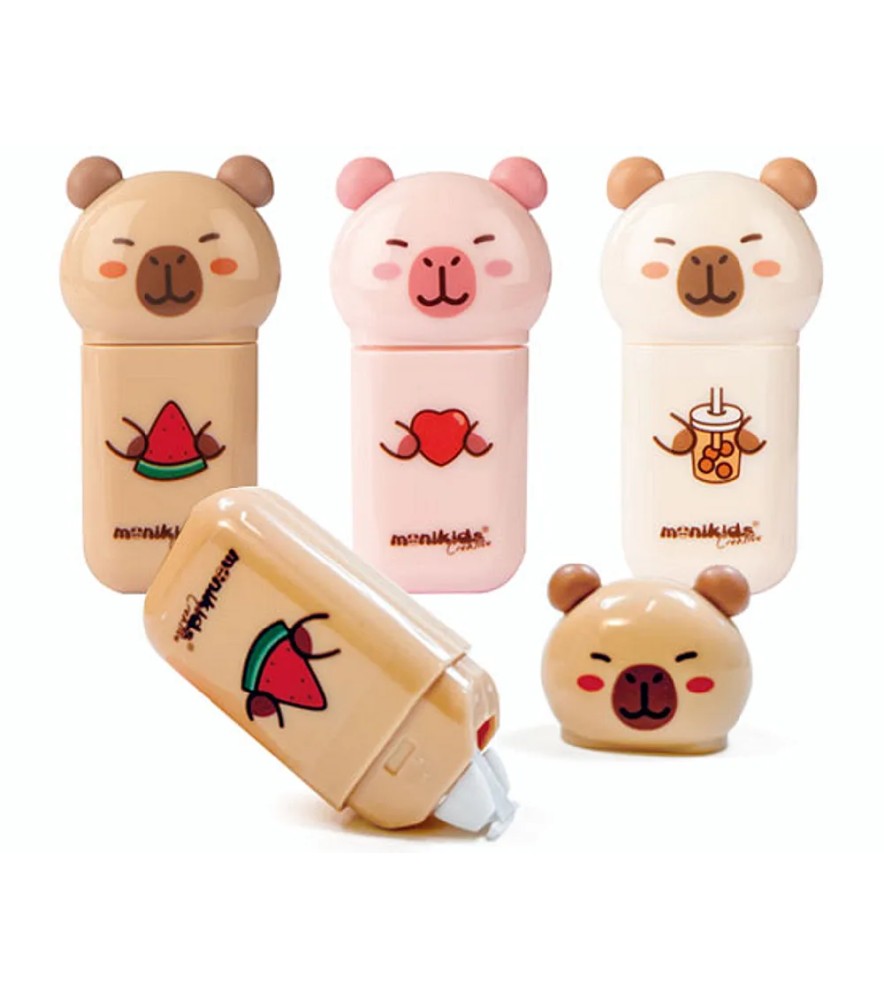 Correttore a Nastro Fantasia Cute Cute Capy