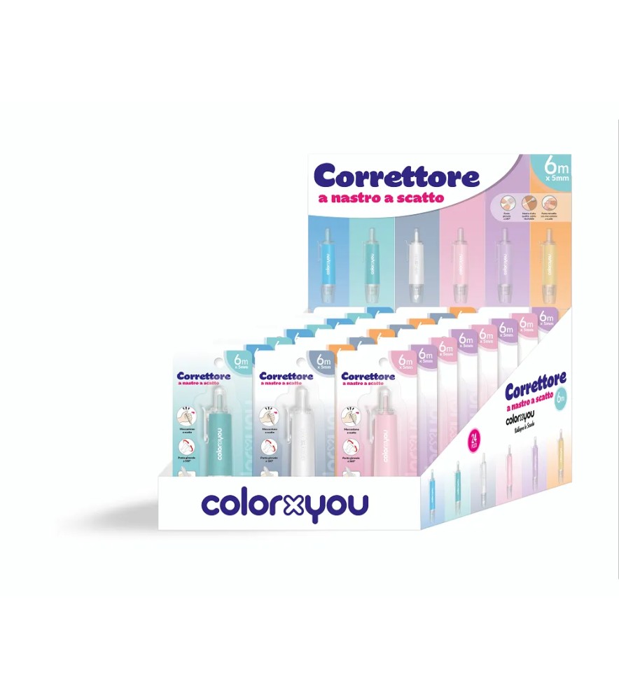 Correttore a Nastro a Scatto 5mm