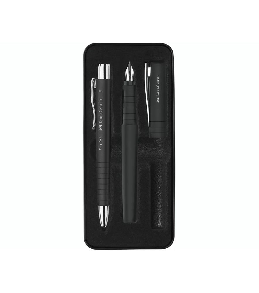Penna da Regalo Poly Ball Set Sfera+stilo