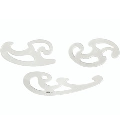 Curvilinee Plastica Set 3...