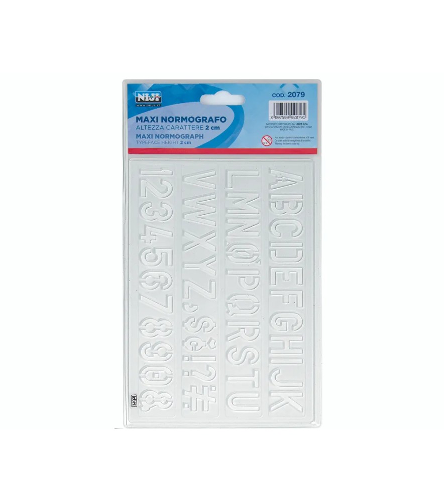 Maxi Normografo Plastica