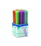 Righelli Decimetri Colorati Plastica 100 pezzi