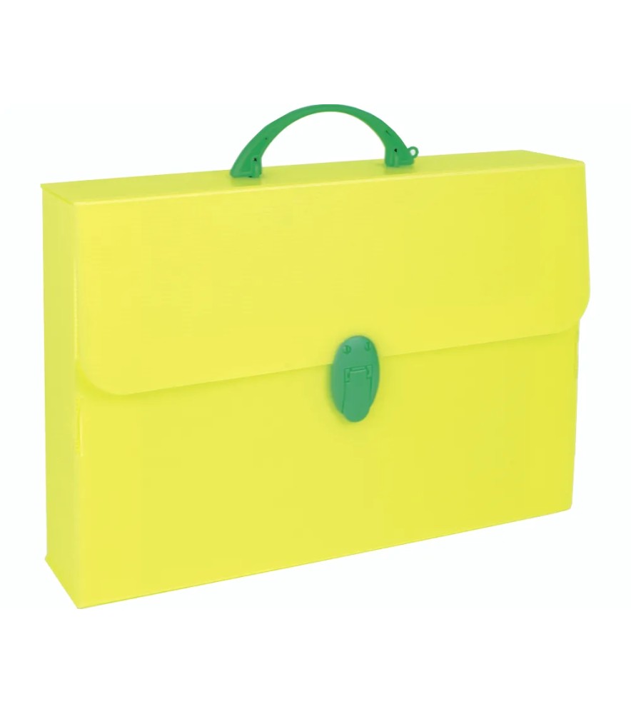 Cartella Portadisegno Polionda Colori Fluo 1 Chiusura