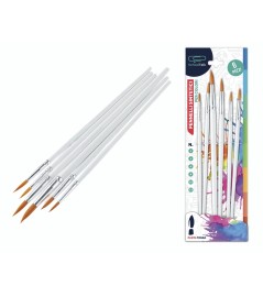 Set Pennelli Tonda Sintetico