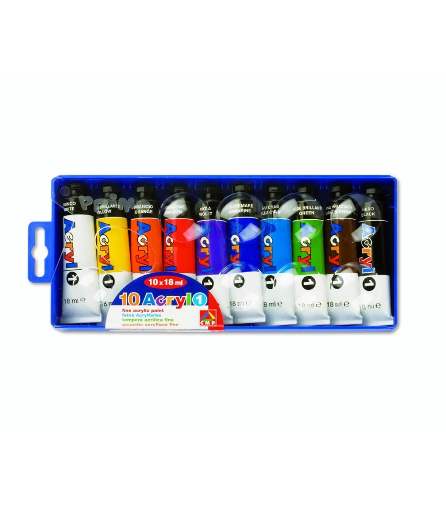 Tempera Acrilica Tubetto 18ml